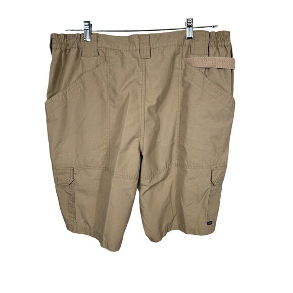 5.11 Tactical Series Men's Size 42 Tan Ripstop Utility Multi Pocket Cargo Shorts - Picture 2 of 11